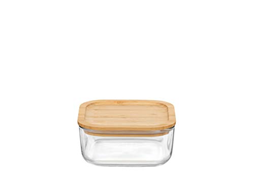 Frigoverre PENGO Bormioli Rocco Quadra, Tappo Bamboo, cm20