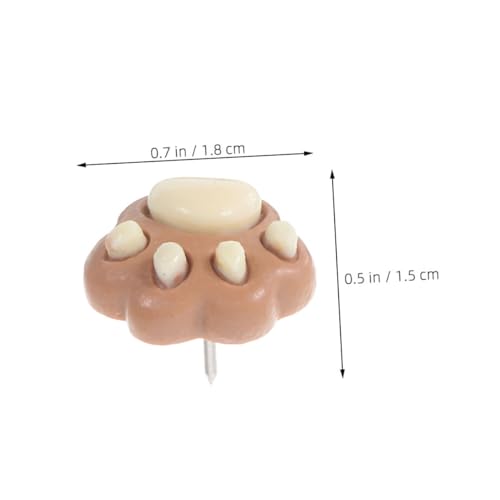 Chinchetas de pata de perro SHINEOFI para tableros de corcho y pared 3
