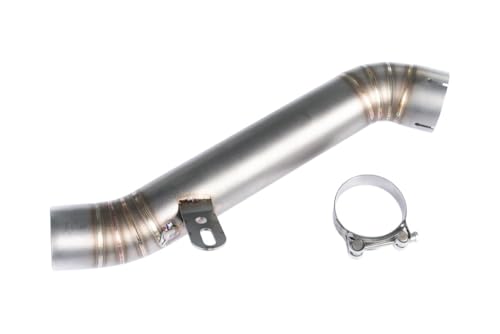 Tube de raccord d'échappement 60mm pour Aprilia RSV4 1000 et Tuono V4