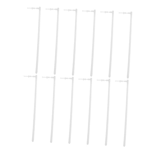 FUTUREORYY Whirligigs Garden Spinners Diy Windmill Making Rods 12pcs Replacement Poles Weatherproof Parts