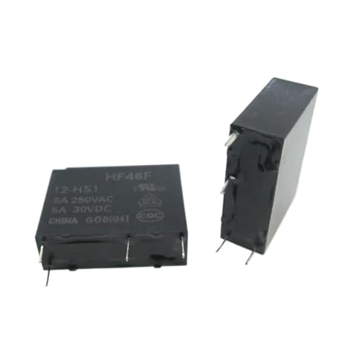 Relais électromécanique HF46F-012-HS1 12V monostable 4 broches 5A - 2