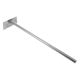 jojofuny Compattatore Argento della Spazzatura e Manuale Bidoni in Acciaio Inossidabile Design Portatile Cucine Spazi Pubblici
