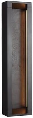 Feiss Generation Lighting-Sean Lavin-Outdoor Wall Lantern Modern Cast Aluminum in Modern Style-6 Inch Wide by 7 Inch Tall