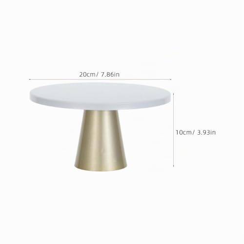 Miniatura 2 de Ciyodo Mesa De Postres Dorada Para Bodas Estilo Nórdico Soporte Para Tartas Y Dulces Expositor Compacto De Hierro Para Postres Y Aperitivos