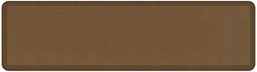 GelPro NewLife Designer Comfort Ergo-Foam Anti-Fatigue Kitchen Floor Mat, 20" x 72", Grasscloth Khaki