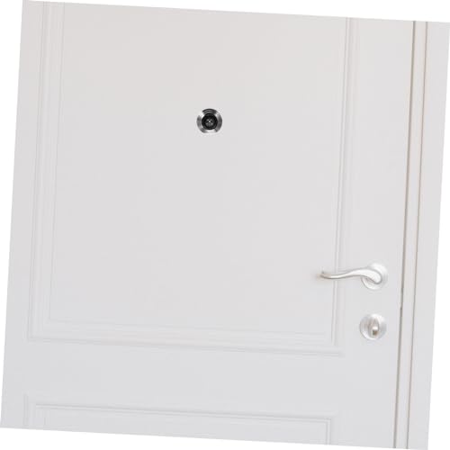 Mirilla para puerta con cubierta de privacidad resistente, visor de metal para seguridad en hogar, apartamento y hotel, instalación fácil, ángulo amplio de visión y diseño robusto miniatura 3
