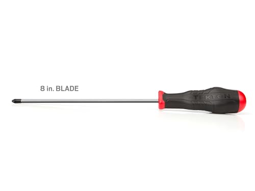 Image of TEKTON High-Torque Chrome Blade Screwdriver Set, 4-Piece (#1-#2, 1 /4-5 /16 in.) | DRV43011 | Made in USA