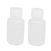 New Lon0167 50ml 13mm Featured Diameter PP Plastic reliable efficacy Round Narrow Mouth Bottle Clear 2pcs(id:574 cc 63 69e)
