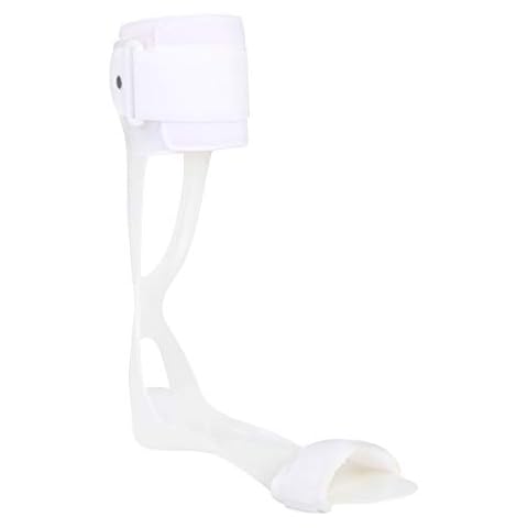 Orthomen AFO Leaf Spring Splint, Drop Foot Brace Medical Ankle Foot Orthosis Postural Correction Recovery Equipment Injection (S/Right) Cover