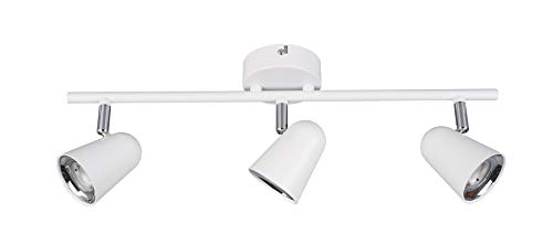 Reality Leuchten Toulouse Barra di faretti Opaco bianco