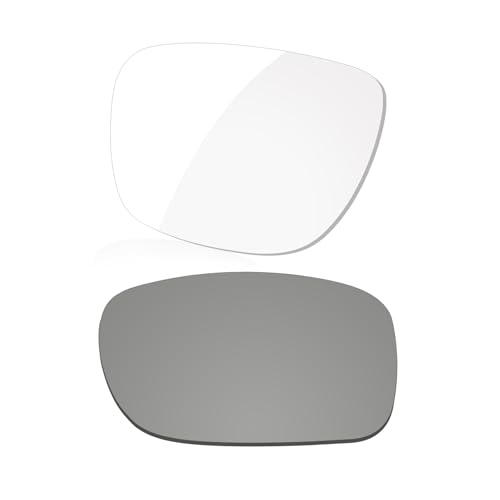 LenzReborn Transitional Replacement Lenses for RayBan Meta Wayfarer RW4006-50/RW4008-53 & Gen 2 RW4012 50mm & 53mm AI Glasses (Clear to Black Photochromic)