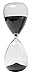 30 Min. Hourglass Sand Timer Black 8"