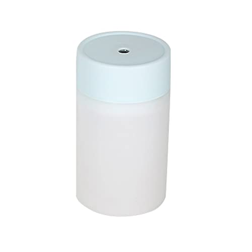 TENQIU Humidifiers for Bedroom, 300ml Mini Essential Oil Diffusers with 7 Color Changing LED Lights, Cool Mist Aromatherapy Diffuser for Baby Home Car Office Travel ï¼Greenï¼