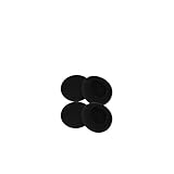 Almohadillas de repuesto para auriculares de algodón, diámetro de 60 mm, 4 unidades, resistentes y a la moda