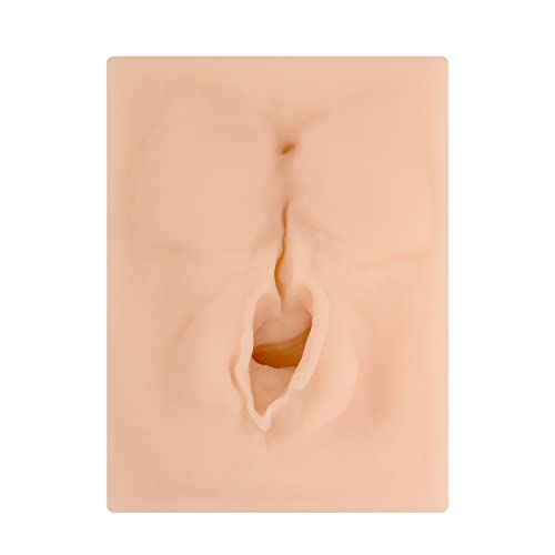 Medarchitect Female Vulva Incision Perineal Suture Practice Model (Midline) Laceration/Episiotomy Suture Simulator Practice for Gynecology Teaching to Medical Student, Doctor Training