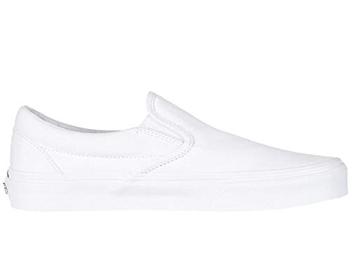 Vans Vans Classic Slip On, True White, 7 B(M) US Women's / 5.5 D(M) US Men's
