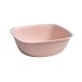 Portable Washbasin for Washing, Multi Purpose Washing Basin Plastic Dish Pan Basin Stackable Vegetable Fruit Wash Pan for Cleaning(S, Pink)