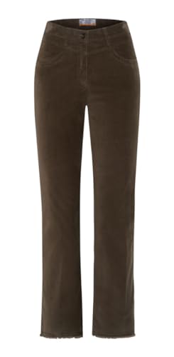 Raphaela by Brax Damen Laura Kick 6/8 Cord Hose, Taupe, DE 40