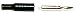 Mueller Electric Banana Plug, 15A, Crimp/Solder, Black - BU-P5169-0