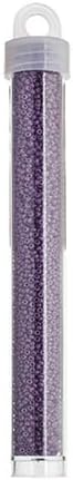 Miyuki Seed Bead 15/0 APX.22g - Dark Orchid Opaque Duracoat Japanese Glass Seed Beads