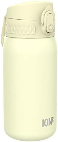 Ion8 Leak Proof Kids' Water Bottle, Stainless Steel, 400ml (13oz)
