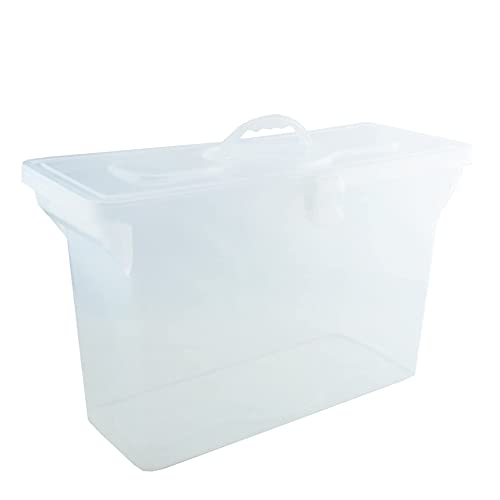 Maleta arquivo empilhável sem pasta cristal 0331.h Dello