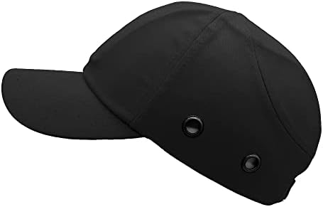 Lucent Path Black Baseball Bump Cap Hard Hat Helmet Safety Cap for Men and Women