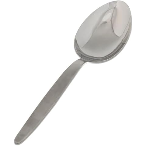 J.B. Prince U715 S/S Chef Gray Kunz Sauce Spoon, Stainless Steel Cover