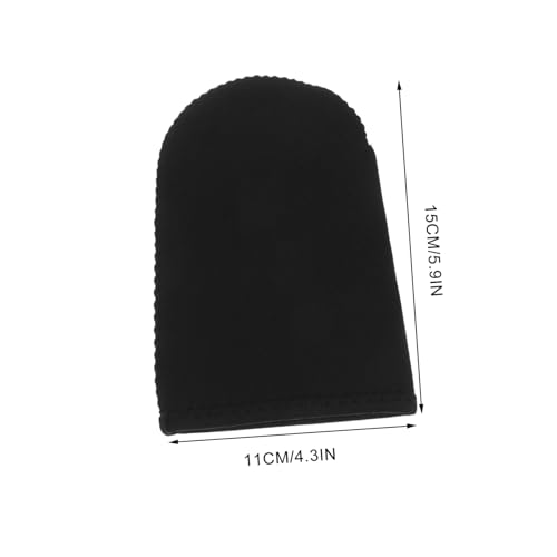 2 unidades de fundas para dedos de neopreno para inmersiones frías, protectores térmicos para pies, reutilizables, color negro miniatura 2