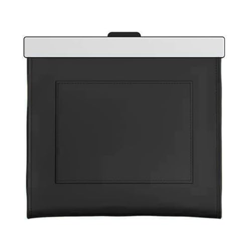 Bolsa de basura para automóvil con acabado premium y sistema de almacenamiento interior con imanes