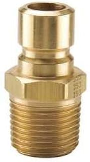 Parker PN352 Non-valved Moldmate Hydraulic QC Nipple 1/4 NPT Male