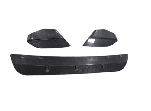 Pare-chocs avant BMW X4M kit lèvre 3 sections look carbone anti-rayures