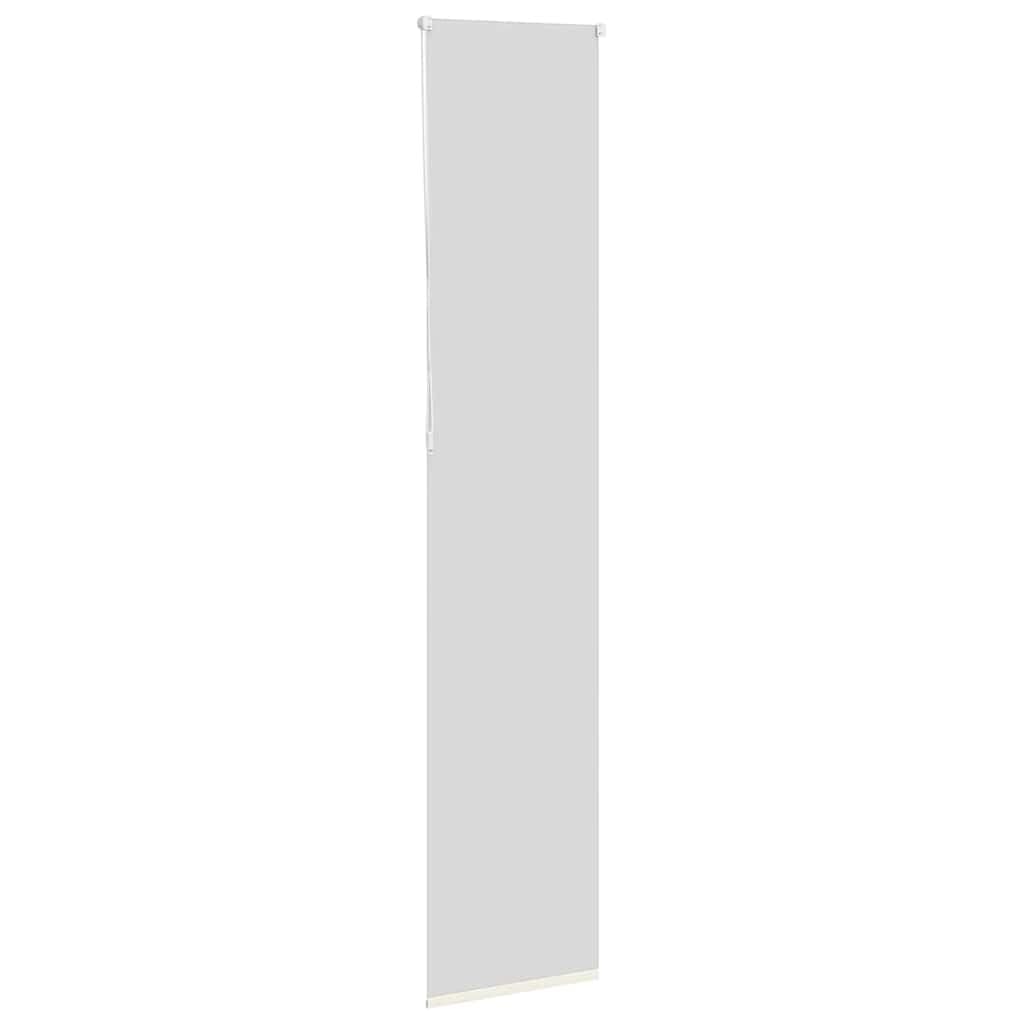 Tenda avvolgibile opaca, 40 x 230 cm, poliestere | bianco sporco, larghezza tessuto 35,7 cm, montaggio con viti o supporto, regolazione della catena
