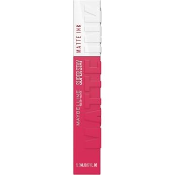 Maybelline New York Tinta Labbra a Lunga Durata, Effetto Matte e Colore Intenso, Tenuta fino a 16 Ore, No Transfer e Senza Sbavature, SuperStay Matte Ink, Tonalità: Pathfinder (150), 5 ml