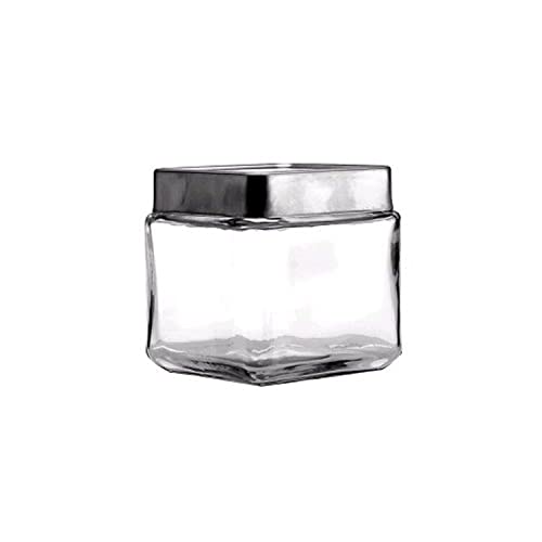 Anchor Hocking 85753 Stackable Square Jar