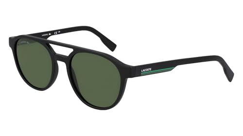Lacoste L6008s N Sunglasses Homme : lunettes de soleil noires tendance