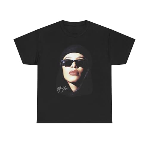 Aaliyah Graphic Tee Black