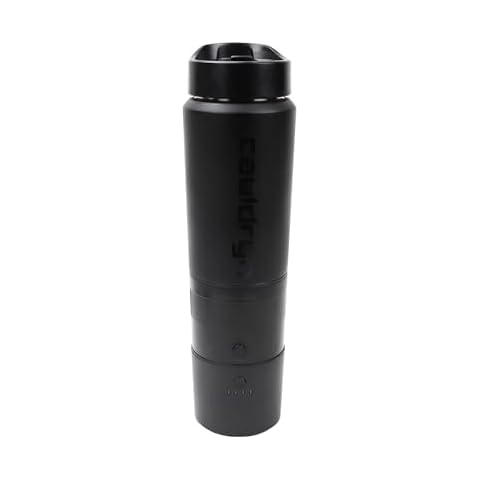 Cauldryn Portable Blender, Powerful Personal Mixer, Make Bulletproof Coffee and Single Serve Shakes and Smoothies, 16 oz Size, Rechargeable 9500 mAh Battery Cover