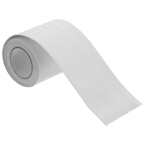 GETAJGHSD 2 rollos Cubre Zócalos Autoadhesivos PVC Moldura Flexible con Diseño Madera para Base Pared para Decoración y Protección Habitaciones Infantiles