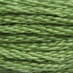 Image of DMC 117-988 6 Strand Embroidery Cotton Floss, Medium Forest Green, 8.7-Yard