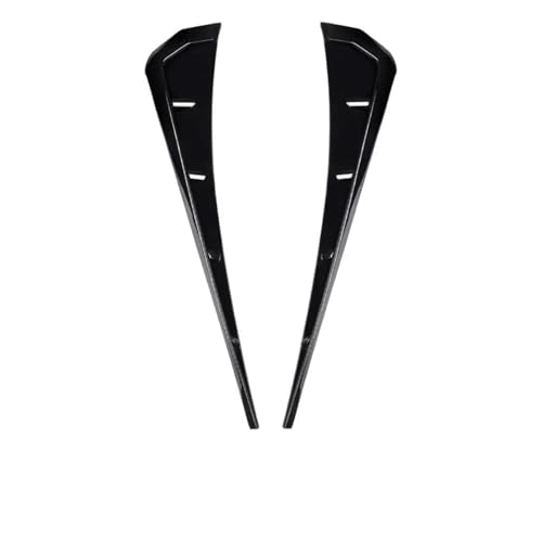 Aileron latéral Civic noir brillant : canards de garde-boue au design sport haut de gamme