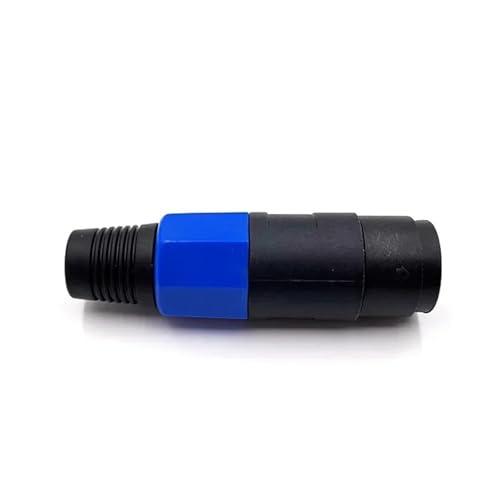 Conector adaptador compatible con altavoz profesional 4 pines macho kit de 4 piezas 3