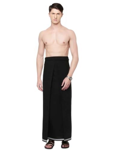 Image of pure cotton lungi for men