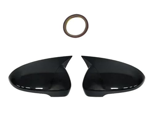 Coque rétroviseur Hyundai Tucson 2015-2020 avec finition noir brillant