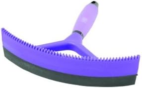HySHINE Gel Sweat Scraper for Horses- Sweat Scraper with Super Squidgy Gel Handle which Moulds to Your Hand Shape for Extra Comfort - Available in Purple or Green