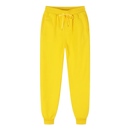 Jbsabotad Pantalones de chándal para mujer, holgados, cintura