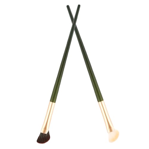 minkissy Professional Nose Contour Brush Set 2pcs Nose Shadow Makeup Applicator Makeup Brush