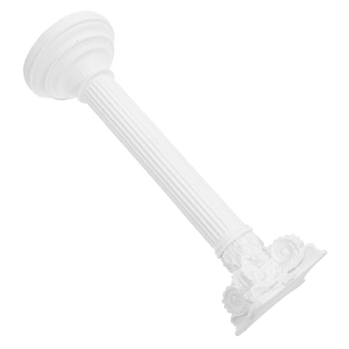 MOBUTOFU Resin Roman Pillar Statue Decorative Roman Column Figurine for Wedding Photo Props and Home Decor for Indoor Desktop or Garden Display