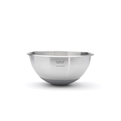 Bowl Hemisférico para Pastelería de Acero Inoxidable 24 cm miniatura 2