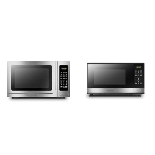 Buy BLACK+DECKER EM036AB14 Digital Microwave Oven with Turntable Push